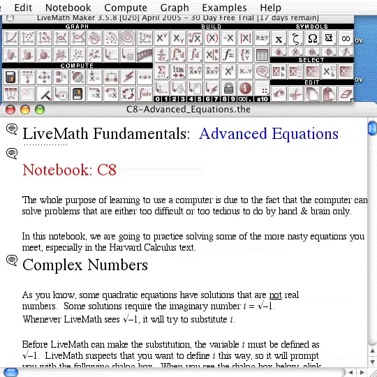 gs movie C8: Advanced Equations